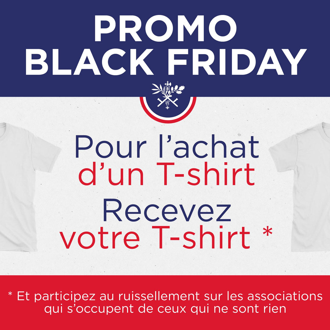 [Rouge, Bleu, Blanc, Rouge, Noir Vendredi] 🇲🇫️ - Enlysée, la boutique officielle du ruissellement