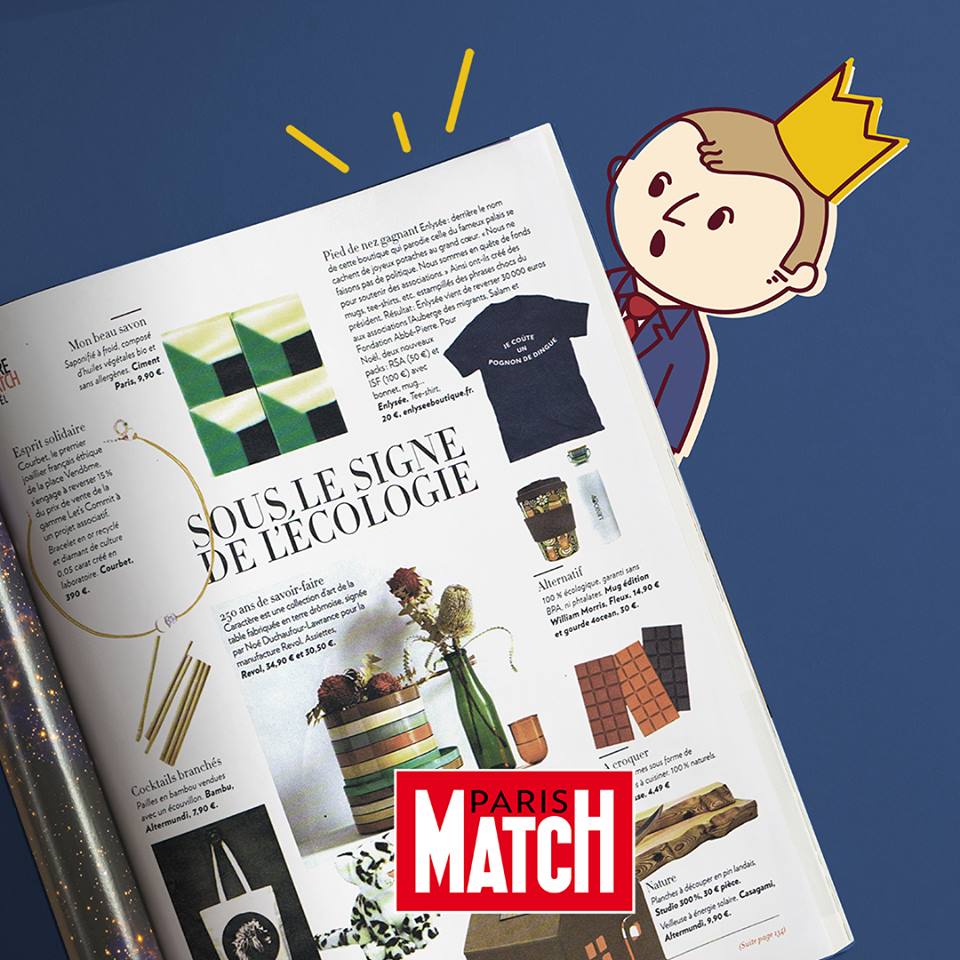 [C'est la Revue de Presse]🇲🇫 - Enlysée, la boutique officielle du ruissellement