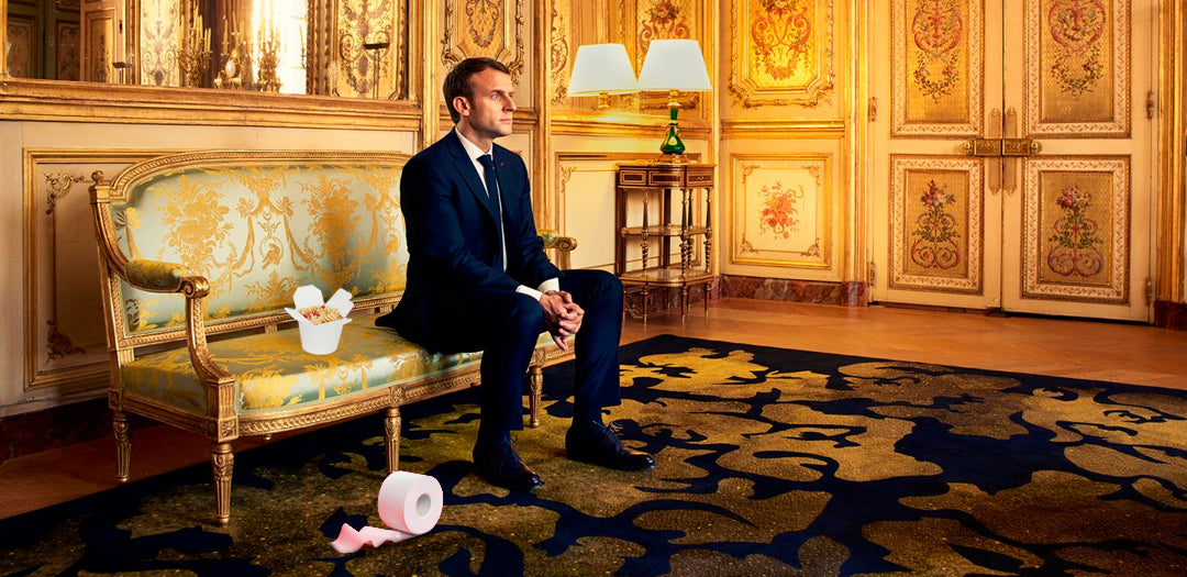 Manu à l'Enlysée
