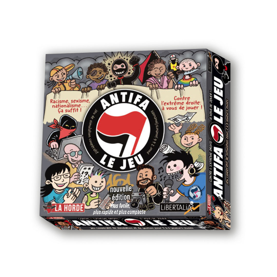 boîte du jeux de société Antifa par la Horde