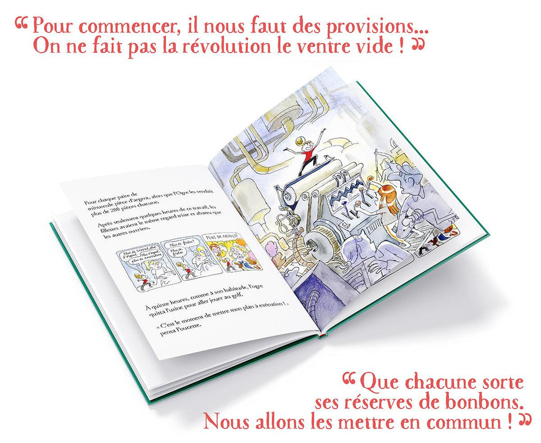 Page de la BD La petite poucette et l&
