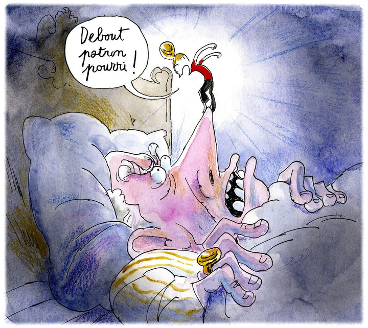 Page de la BD La petite poucette et l&