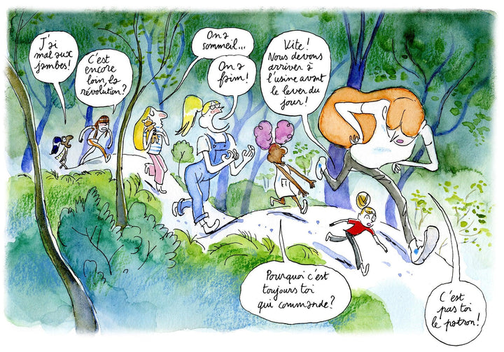 Page de la BD La petite poucette et l&