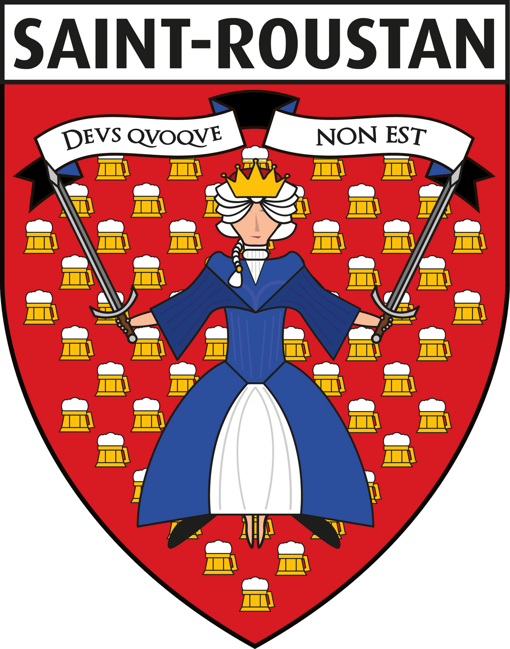 Blason de saint-Roustan