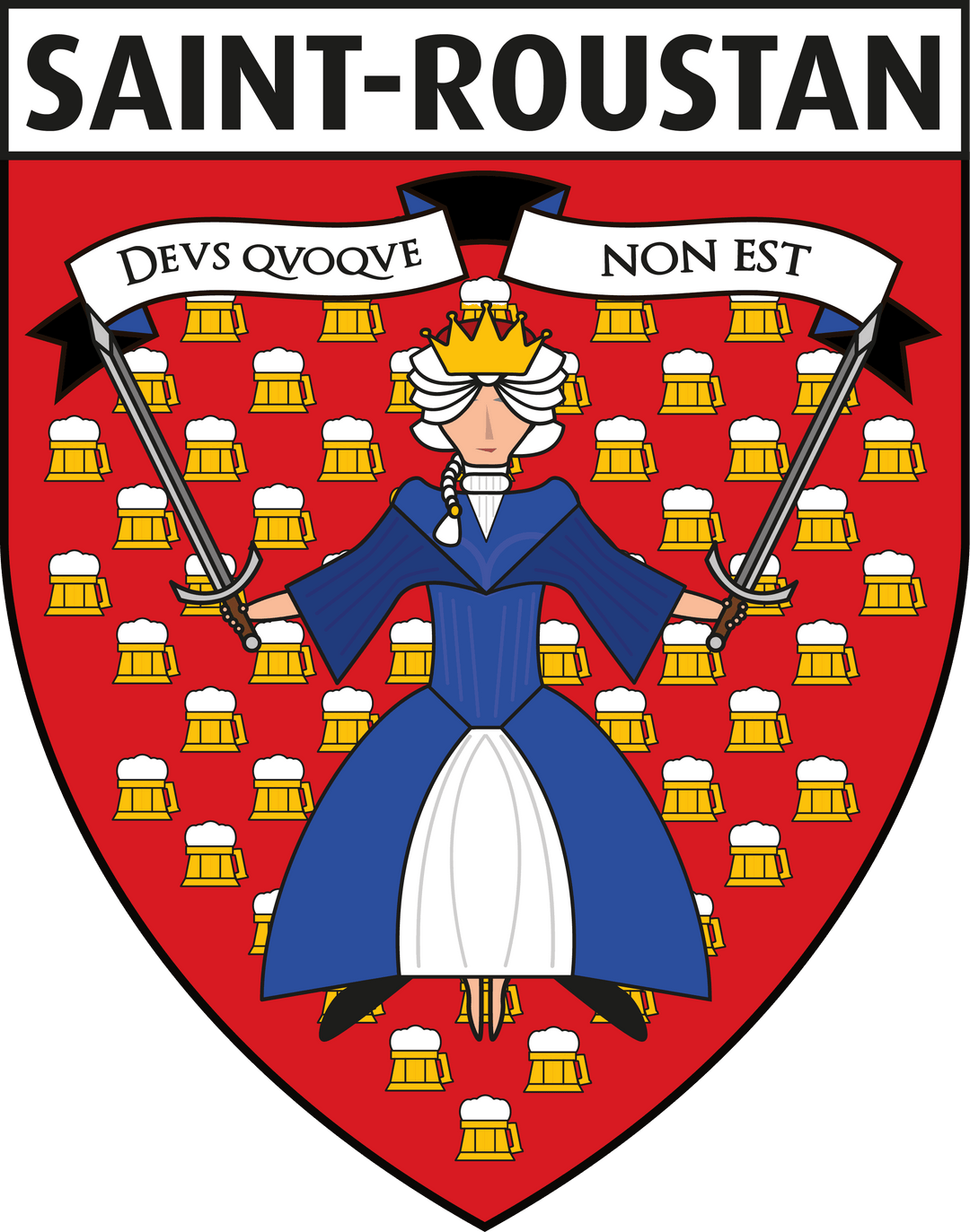 Blason de saint-Roustan