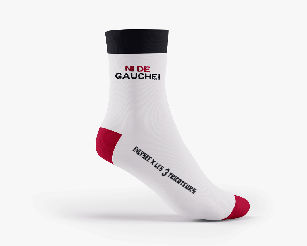 chaussette droite de "ni de gauche ni de droite"
