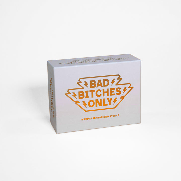 boîte du jeux de société féministe Bad Bitches Only