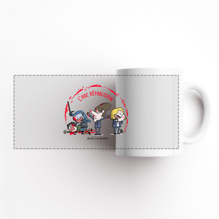 vue déplié du mug de l&