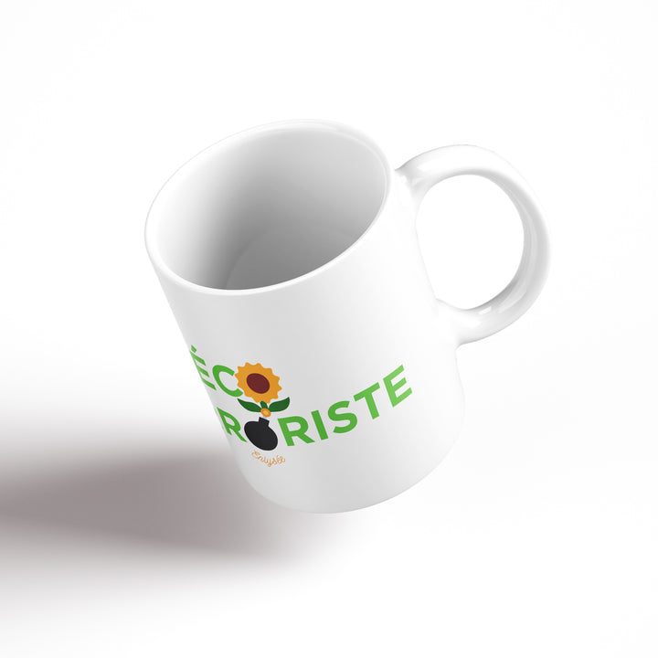 vue de plongée du mug de l&