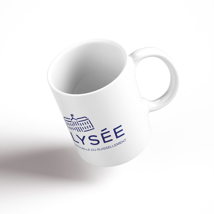 vue de plongée du mug du palais de l&