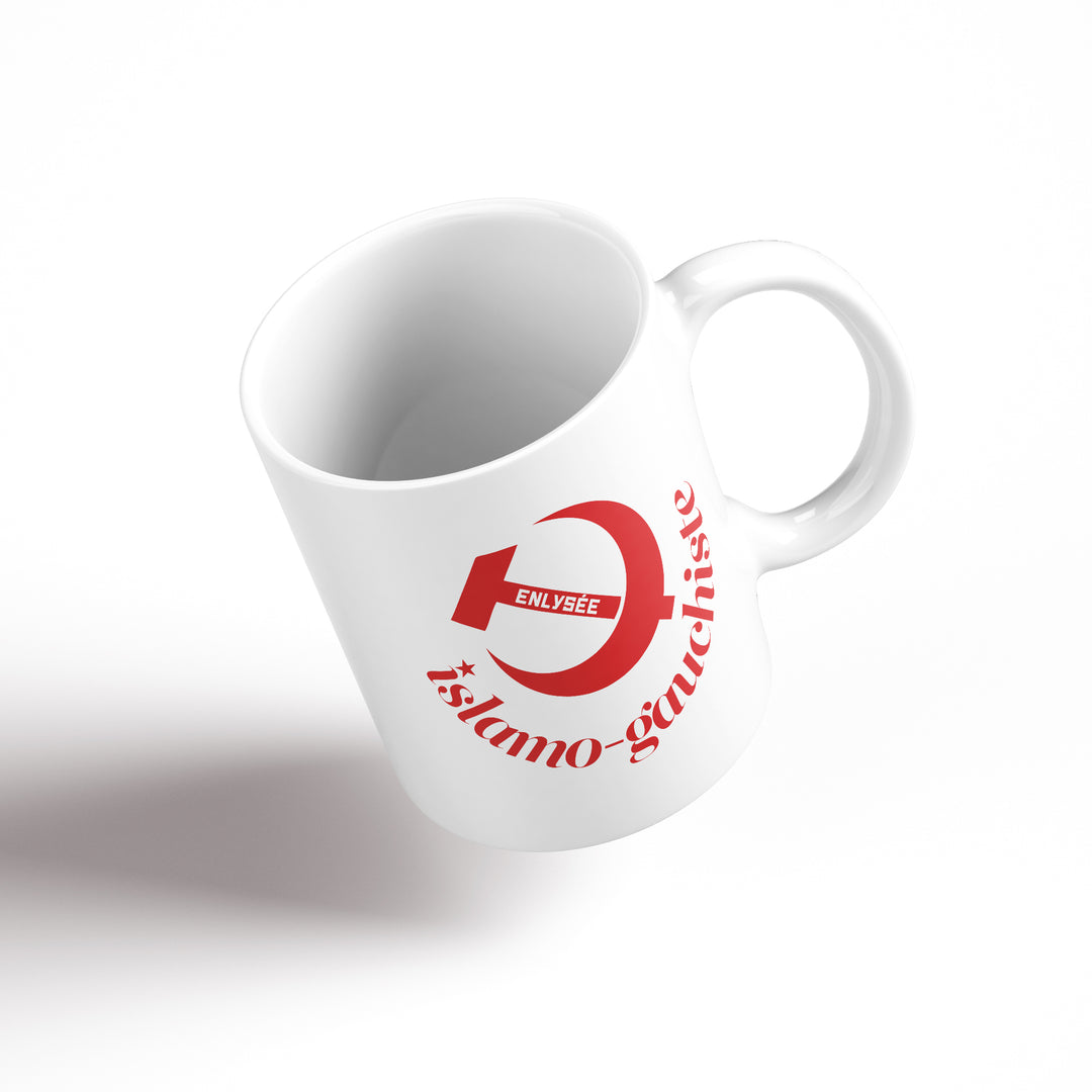 vue de plongée du mug de l&