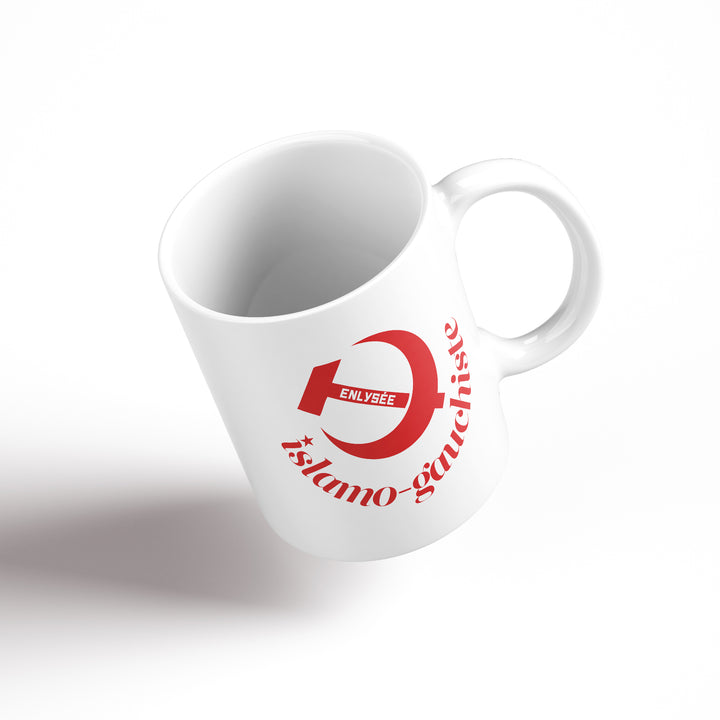 vue de plongée du mug de l&