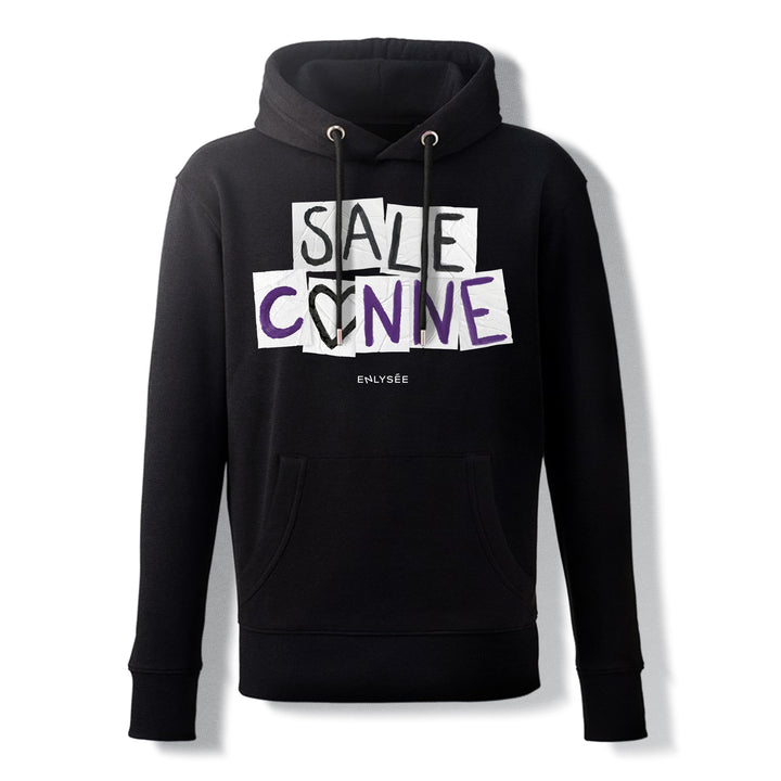 Mockup du sweat Sale conne en noir