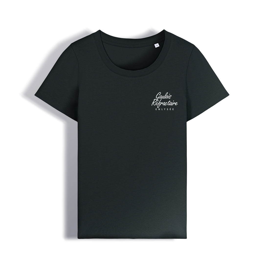 le t-shirt coupe femme du gaulois réfractaire en noir
