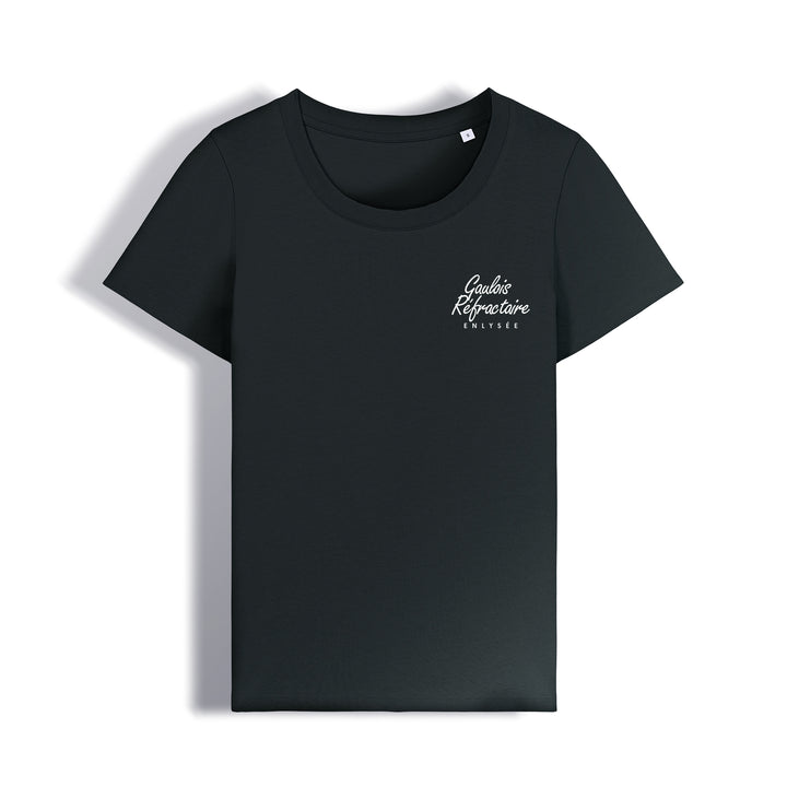 le t-shirt coupe femme du gaulois réfractaire en noir