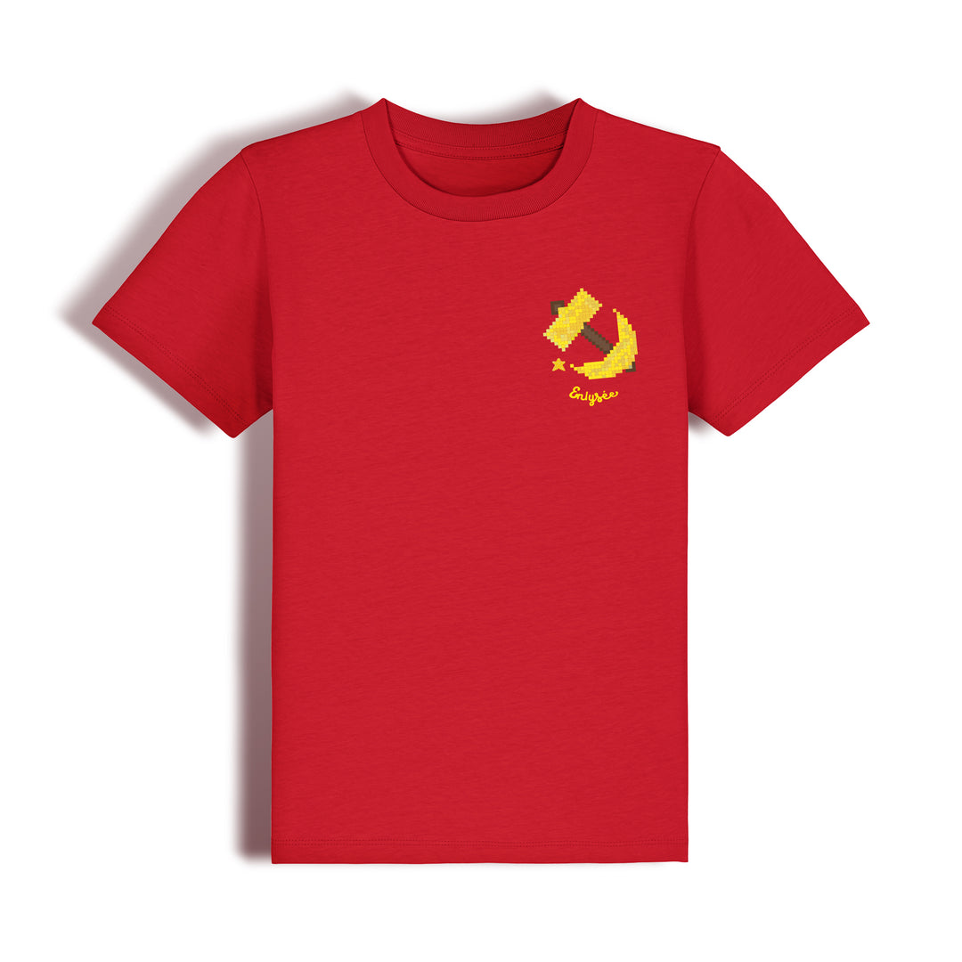 le t-shirt enfant du petit islamo-gauchiste en rouge