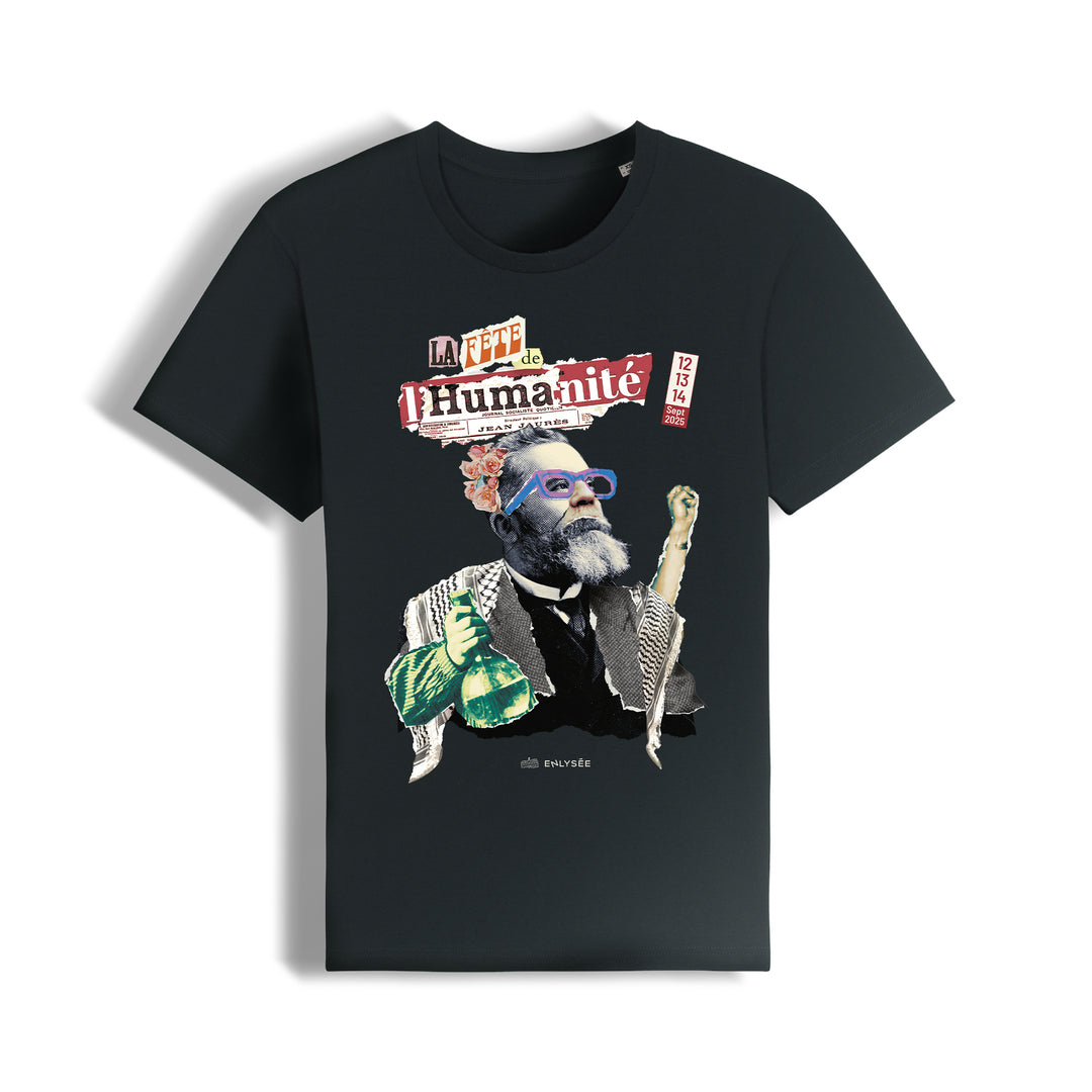 le t-shirt coupe unisexe de la Fête de l'humanité 2025