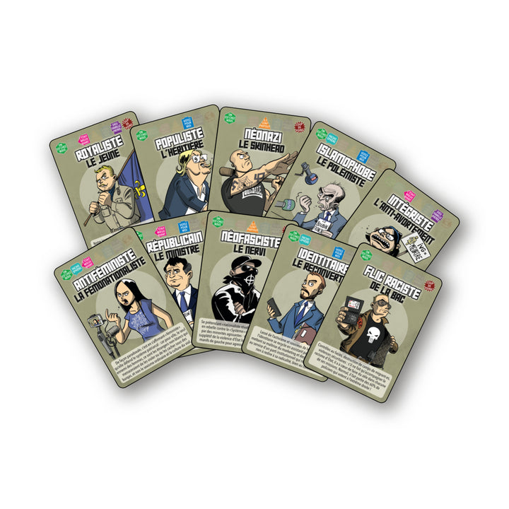 cartes du jeux de société Fachorama