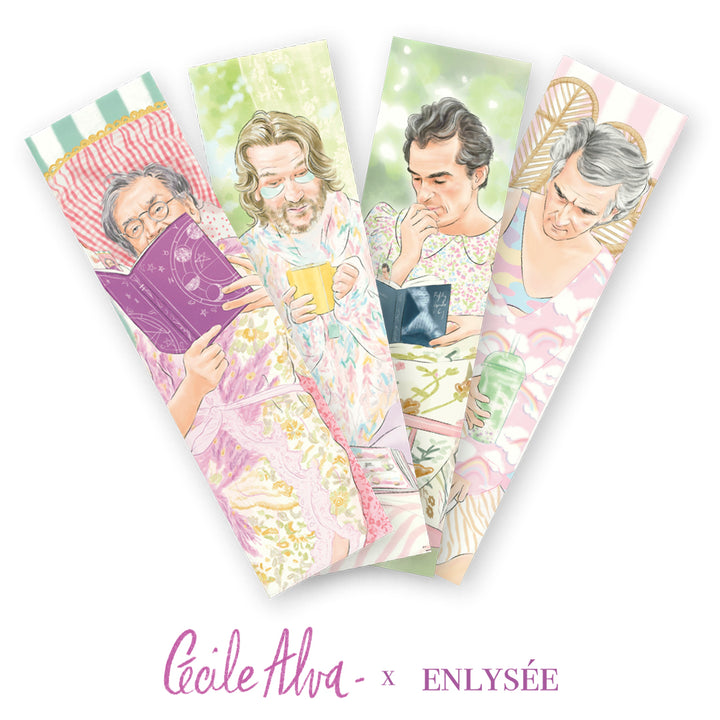 4 Marque-page Cecile Alva x enlysee